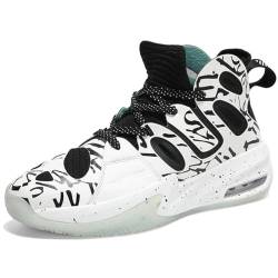 WOWEI Herren Basketballschuhe Sportschuhe Stoßdämpfung Atmungsaktiv Basketballschuhe Herren Leichte Turnschuhe Laufen rutschfeste Sportliche Gym Sneaker (BSK-F36, 38EU) von WOWEI