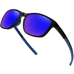 WOWSUN Polarisierte Sport-Sonnenbrille für Herren Fahren Laufen Angeln Radfahren von WOWSUN