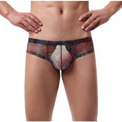 Slip Herren Unterhosen Männer Unterwäsche Shorts Herren String Tanga Underwear Men Strings Unterhose Herren-slips Unterhose Männer Sportslip Sexy Unterwäsche für Männer Dessous Erotisch Underpants von WOXIHUAN