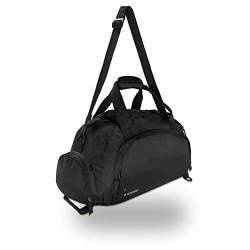 WOZINSKY für Ryanair-Reisetasche Reisegepäck Handgepäck Sporttasche Trainingstasche Rucksack-Funktion Fitnesstasche Schuhfach Sporttasche ideal für Sport & Reisen 40x20x25 cm von WOZINSKY