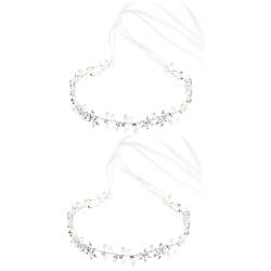 WRITWAA 2St Hochzeitszubehör für die Braut Accessoires für Mädchen Braut Taillenkette elegant hochzeitsschmuck Hochzeitsbedarf Hochzeitskleid Gürtel Europäisch und amerikanisch Armband von WRITWAA