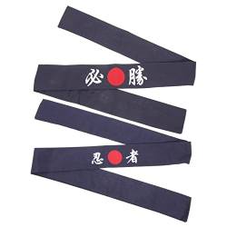 WRITWAA 2st Ninja-stirnband Karate-zubehör Karate-stirnband Herren-bandanas Stirnband Für Männer Bandanas Für Männer -party-dekorationen Chef Bandana Stirnband Haarseil Sport Baumwolle von WRITWAA