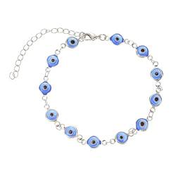 WRITWAA Armband Fußkettchen Für Frauen Mexikaner Böser Blick-schmuck Böses Auge Fußkettchen Geschenke Für Damen Die Damenschmuck Zubehör Europäisch Und Amerikanisch Fräulein von WRITWAA