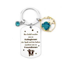 WRNZL Abschiedsgeschenk Kollegen, Abschiedsgeschenk Kollegen Jobwechsel, Geschenk Kollegin Geburtstag, Schlüsselanhänger Kollegin, Abschiedsgeschenk Kollegin, Kleine Weihnachtsgeschenke für Kollegen von WRNZL