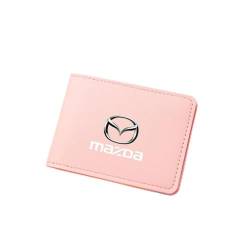 Geldbörse Herren, für Mazda 3 BK BM 6 GH 2 CX5 BT50 RX7 RX8 Axela Atenza Demio CX3 CX7 Slim Wallet Herren mit RFID Schutz Faltbare Geldbörse, Portmonee für Herren und Damen,B von WSXCDE