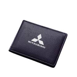 Geldbörse Herren, für Mitsubishi Lancer 10 ASX L200 Ralli ArtRalliArt Slim Wallet Herren mit RFID Schutz Faltbare Geldbörse, Portmonee für Herren und Damen,A von WSXCDE