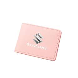 Geldbörse Herren, für Suzuki Baleno Swift Alto Samurai Slim Wallet Herren mit RFID Schutz Faltbare Geldbörse, Portmonee für Herren und Damen,B von WSXCDE