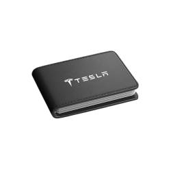 Geldbörse Herren, für Tesla model3 Models/modelY/modelX Slim Wallet Herren mit RFID Schutz Faltbare Geldbörse, Portmonee für Herren und Damen,A von WSXCDE