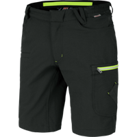 Shorts Stretch Evolution anthrazit/lime von WÜRTH MODYF