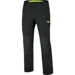 WÜRTH MODYF Bundhose Stretch Evolution - professionelle Arbeitshose für Herren - Bundhose mit Knieschutztaschen - in der Größe 62 in Anthrazit Lime von WÜRTH MODYF