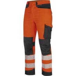 WÜRTH MODYF Warnschutz Winter Bundhose Fluo EN20471 orange anthrazit - Größe 48 von WÜRTH MODYF