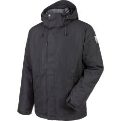 WÜRTH MODYF Winterjacke für Herren Parka 3-in-1 Tallinn in Schwarz - wasserdichter Parka für stürmisches Wetter - mit integrierter Fleecejacke - in der Größe 4XL von WÜRTH MODYF