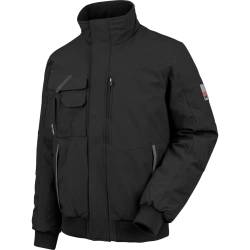 WÜRTH MODYF Winterjacke für Herren Pilotenjacke Stretch X in Schwarz – gemütliche Jacke mit vielen Taschen – im zeitlosen Design - in XL von WÜRTH MODYF