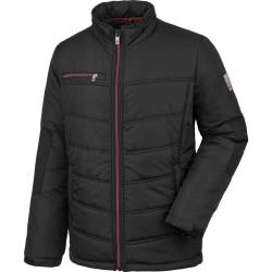 WÜRTH MODYF Winterjacke für Herren Steppjacke New Craft in Schwarz – leichte Jacke mit hohem Kragen & Polyester Wattierung - für Arbeit und Freizeit - in L von WÜRTH MODYF