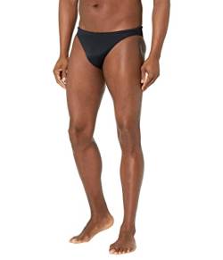 WUKX Herren Slip de bain Micro SEA Life Badehose, Noir, XL von WUKX