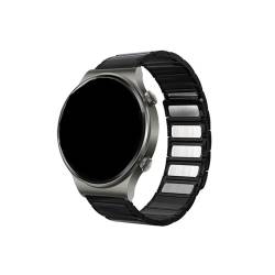 20 mm 22 mm Metall-Edelstahlarmband, geflochtene Metallkette, Uhrenarmband, passend for Huawei GT2/GT3/GT4/GT3pro. Ersetzen Sie das Armband (Color : NO.2 Black, Size : 22mm) von WUURAA
