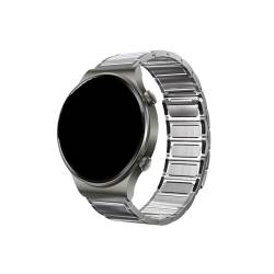 20 mm 22 mm Metall-Edelstahlarmband, geflochtene Metallkette, Uhrenarmband, passend for Huawei GT2/GT3/GT4/GT3pro. Ersetzen Sie das Armband (Color : NO.2 silver, Size : 20mm) von WUURAA