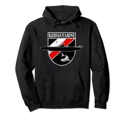 Deutsches U-Boot WW2 Retro Emblem U-Boot Kriegsmarine Patch Pullover Hoodie von WW2 Deutsches U-Boot U-Boot Kriegsmarine Idee