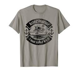 WW2 Deutsche U-Boot T Shirt – U-Boot der Kriegsmarine Service von WW2 German Navy Kriegsmarine Submarine T shirts