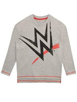 WWE Jungen Sweatshirt Grau 128 von WWE