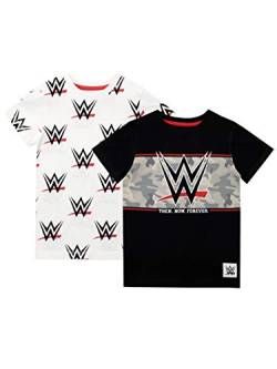 WWE Jungen World Wrestling Entertainment T-Shirt Zweierpack 116 von WWE