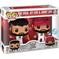 WWE - The Usos: Jey Uso & Jimmy Uso (Wrestle Mania 39) (2 Pack) Vinyl Figur - Funko Pop! Figur - Funko Shop Deutschland - Lizenzierter Fanartikel von WWE