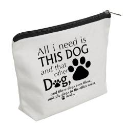 WZJHCL Make-up-Tasche für Hunde/Mama, Kosmetiktasche für Hundeliebhaber, Geschenk, Hundebesitzer, Aufbewahrungstasche, All Need Dog, modisch von WZJHCL