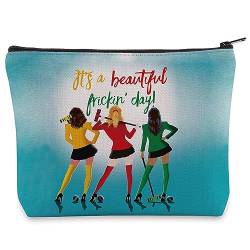 WZMPA Heathers Musical Theatre Make-up-Tasche Broadway Musical Inspired Gifts It's A Beautiful Frickin' Day Heathers Zipper Pouch Bag Heathers Merchandise, Sch?ner Frickin Day, Fit von WZMPA