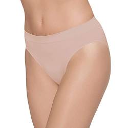 Wacoal Damen B Smooth Hi Cut Brief Panty Slip, Rosenstaub, XXX-Large von Wacoal