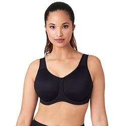 Wacoal Damen Bügel Sport-BH, schwarz, 80G von Wacoal