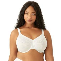 Wacoal Damen Plus-Size Visual Effects Minimizer Full Figure Bra BH, weiß, 85H von Wacoal