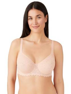 Wacoal Damen Soft Sense Spitzen-Bügel Geformter BH, Rosenstaub, 90D von Wacoal