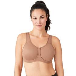 Wacoal Damen Vollfigur-Bügel Sport-BH, Toffee Crunch, 90C von Wacoal