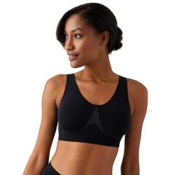 Wacoal Women's B-Smooth Bralette with Removable Pads, Black, 36 von Wacoal