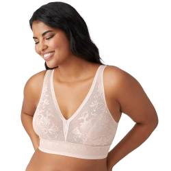 Wacoal Womens Net Effect Bralette BH, Rose Dust, 80D von Wacoal