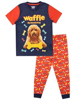 Waffle the Wonder Dog Jungen Schlafanzug Mehrfarbig 128 von Waffle the Wonder Dog