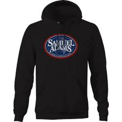 Samuel Adams Boston Lager Beer Men Cartoon Hoodie Unisex Sweatshirt Casual Pullover Hooded Black XL von Wahre