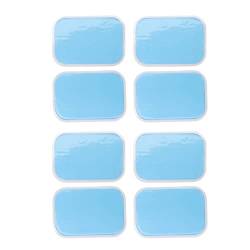 Bauchmuskeltrainer,50 Stück EMS Gel Pad Hydrogel Pads Abs Trainer Ersatz Gel Muskel EMS Trainingsgerät,Ersatz Elektroden Pads für Bauch Arm Bein Muskelstimulation von Wakects