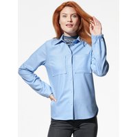 Hautschmeichler Flanell-Bluse von Walbusch