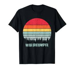 WALDKUMPEL RETRO WALD SONNE T-Shirt von Waldkumpel