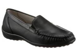 Mokassin WALDLÄUFER "KLÄRE" Gr. 8 (42), schwarz Damen Schuhe Loafer Slipper Slip ons von Waldläufer