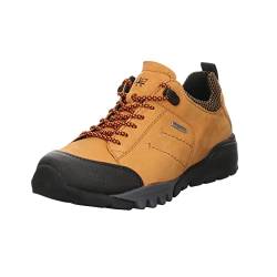 Waldläufer Damen Schnürhalbschuhe Amiata Outdoorschuh Leder-/Textilkombination Freizeit Sport Schuhe Uni wandern Outdoor weit bequem von Waldläufer