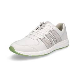 Waldläufer Herren Leder Sneaker H-Haslo weiß Cement (eu_Footwear_Size_System, Adult, Men, Numeric, medium, Numeric_46_Point_5) von Waldläufer