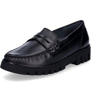 Waldläufer Waldläufer Damen Leder Loafer schwarz 6,5 Slipper von Waldläufer