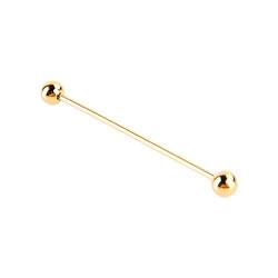 1 Stücke Kragen Bar Pins Hemd Krawatte Krawatte Pins Clip Verschluss Revers Stick Brosche Männer Gold Ton Messing Ball von Walfront