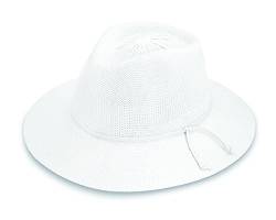 Wallaroo Damen UV Victoria Fedora Hut - UPF50+ Sonnenschutz (Verstellbar & Verpackbar) - Weiß, 100% papier 100% polyethylen-stroh, Damen, 58 cm / 22.5 in von Wallaroo Hat Company
