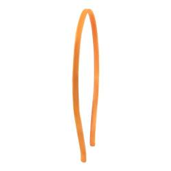 10 Stück Damen-Stirnband Solide Stirnbänder Haarreifen Satin Breit Haarreif Stirnbänder Mädchen-Haarreifen Für Sport Yoga-Zubehör den täglichen Gebrauch,Orange von Wambere