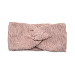 Damen Gestrickt Stirnband Mädchen Frauen Winter Häkelarbeit Haarband Verdicken Stirnbänder Haarband Ohrenwärmer Headwrap für Einkaufen Skifahren Laufen,Rosa von Wambere