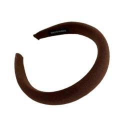 Damen Haarbänder,Rutschfestes Stirnband,Haarreif Haarreifen Stirnbänder Haarband Vintage Breite Stirnband,Haar Accessoire Haarschmuck für Mädchen und Frauen für den Täglichen Gebrauch,Braun von Wambere