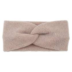 Damen Haarband Crossover Stirnband Warmes Stirnbänder,Elastische Weiche Kopfband Kopf Wickeln Stirnbaender Haarschmuck Haar Accessoires Geeignet für den Täglichen Gebrauch Yoga Fitness,Rosa von Wambere